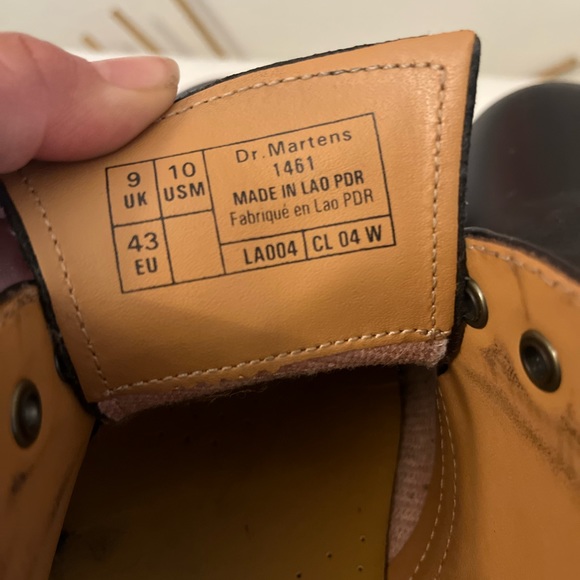 Dr. Martens MENS sz US10 Oxford 1461 Shoe main image 6